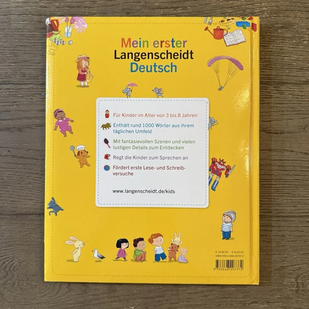 Langenscheidt Mein erster Langenscheidt Deutsch: Erstes‎ Wörterbuch für Kind